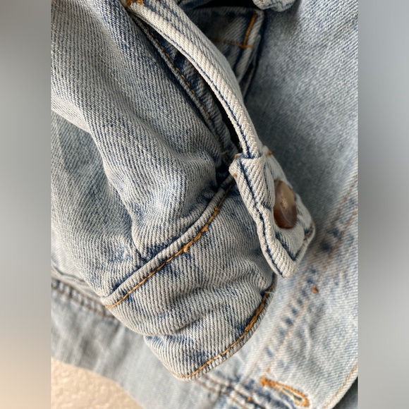 Light Wash Denim Jacket by On 34th Size XXL New - Picture 6 of 7